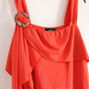 Stylish orange tank